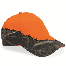 Licensed Camo with Barbed Wire Embroidery Cap