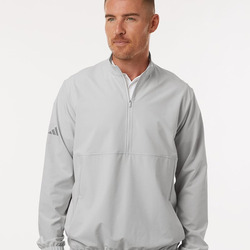 Men's Stretch Woven Half-Zip Pullover