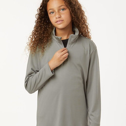 Youth Pro-Lock Performance Quarter-Zip Pullover