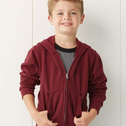 Youth NuBlend® Full-Zip Hooded Sweatshirt