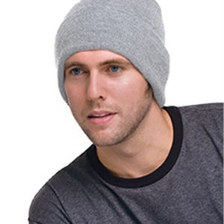 USA-Made 12'' Knit Cuffed Beanie