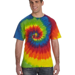 Unisex Multi-Color Tie-Dyed T-Shirt