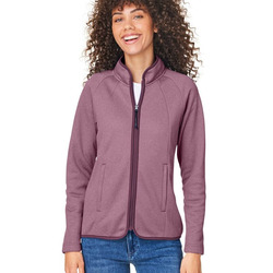 Women's Venture Heathered Stripe Full-Zip Jacket