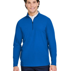 Men's CrownLux Performance® Windsor Welded Quarter-Zip Pullover
