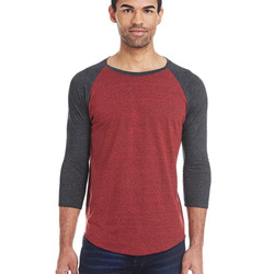 Unisex Triblend Three-Quarter Sleeve Raglan T-Shirt