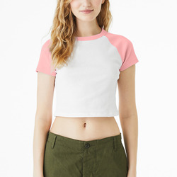 Women's Micro Rib Raglan Baby Tee