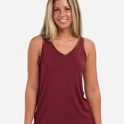 Women's Bamboo V-Neck Tank Top