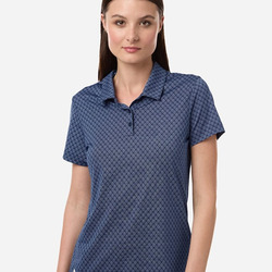 Women's 4-Way Stretch Printed Polo