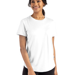 Cutter & Buck Coastline Epic Comfort Recycled Womens Short Sleeve Tee