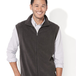 SP MENS FULL ZIP MICRO VEST