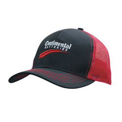 HP POLY TWILL MESHBK CP