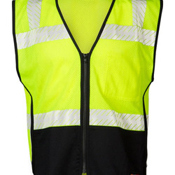 Unisex Premium Black Series® FR Black Bottom Mesh Vest