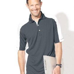 Men's Colorblocked Moisture Free Mesh Polo