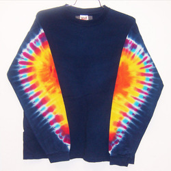 SUNDOG RAINBOW SLEEVE NAVY L/S