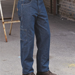 Men's Flame Resistant Pre-Washed Denim Dungaree