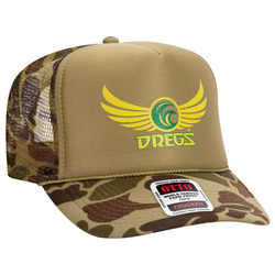 OTTO CAP Camouflage 5 Panel High Crown Mesh Back Trucker Hat