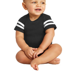 Infant Football Fine Jersey Bodysuit