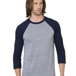 Unisex Triblend Three-Quarter Sleeve Raglan T-Shirt