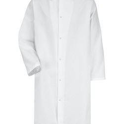 Unisex Gripper - Front Butcher Frock - No Pockets