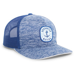 Aggressive Heather Trucker Snapback Cap