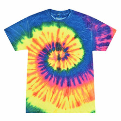 Unisex Multi-Color Tie-Dyed T-Shirt