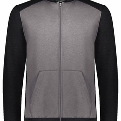 Youth Eco Revive™ Three-Season Triblend Fleece Full-Zip Hooded Sweatshirt