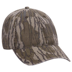 OTTO CAP Mossy Oak Camouflage 6 Panel Low Profile Dad Hat