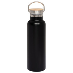 20oz Vacuum Insulated Water Bottle With Bamboo Lid